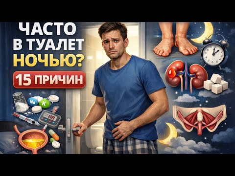 Часто в туалет ночью? Это не норма!