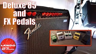 Video thumbnail for the Fender Deluxe 85 and FX Pedals by Landon Bailey