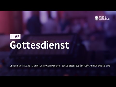 Johann Peters - Jahreslosung 2025 | Casinogemeinde Live | Gottesdienst vom 5.01.2025