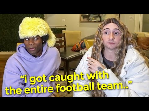 Playing "We Listen & We Don't Judge" with Gus..