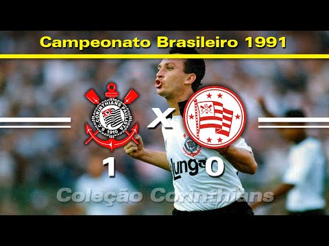 Corinthians 1 x 0 Náutico - 19 / 05 / 1991 - Campeonato Brasileiro