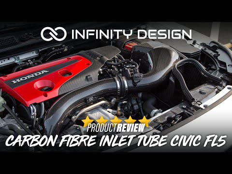 Installing an Infinity Design Carbon Turbo Inlet Tube on our Civic Type R FL5!