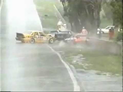 Bathurst 1992, Richards / Skaife end crash (Red Flag)