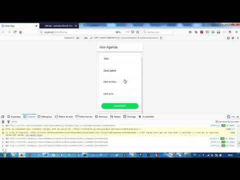 Agenda With Ionic Framework 4 - Partie 1
