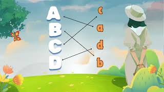 Match the Alphabet | Fun Educational Game for Kids | @BackToSchool-Official