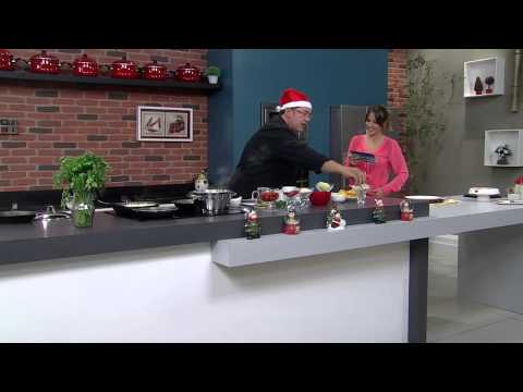 Receitas Bom Sabor 22/12/2014 - Filé Victoria e risoto de gorgonzola com pêra