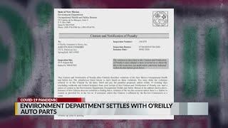O’Reilly Auto Parts to pay $79K in New Mexico Environment Dept. settlement