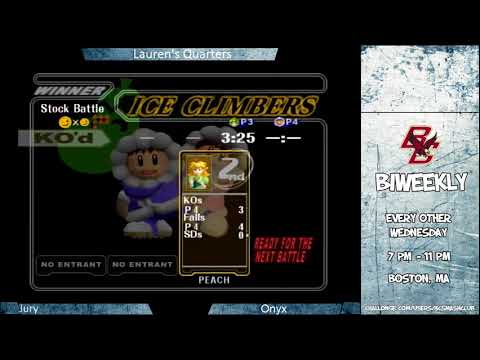 BC Biweekly 29: Losers Quarters - Jury (Peach) vs Onyx (Ice Climbers)