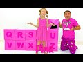Nastya and ABC English alphabet for kids Nastya and ABC English alphabet for kids