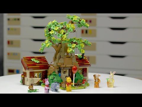 Vidéo LEGO Ideas 21326 : Winnie l’Ourson