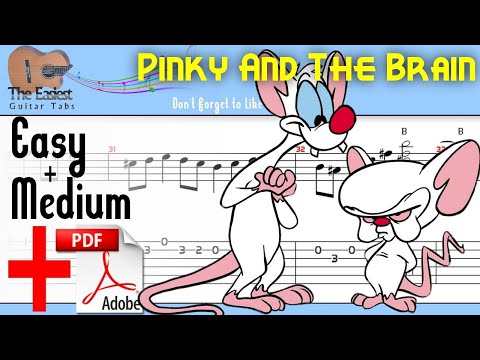 Pinky and the Brain Theme Guitar Tab