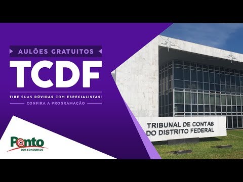 TCDF - Administração Financeira e Orçamentária