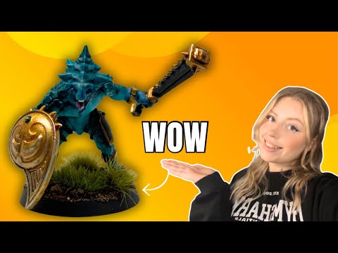 How To Paint Saurus Warriors With Contrast Paint