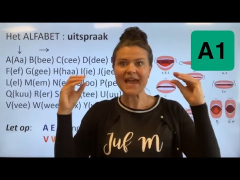 NT2 A1 LES 11 🗣️💬uitspraak 🔠alfabet klinker hoofdletter naam spellen? TC 1.5 #learndutch 
