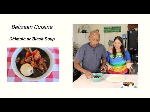 What is Belizean Black Soup?