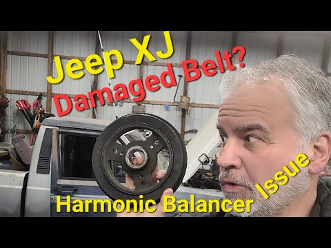 How to change Harmonic Balancer Jeep 4.0 #jeepxj