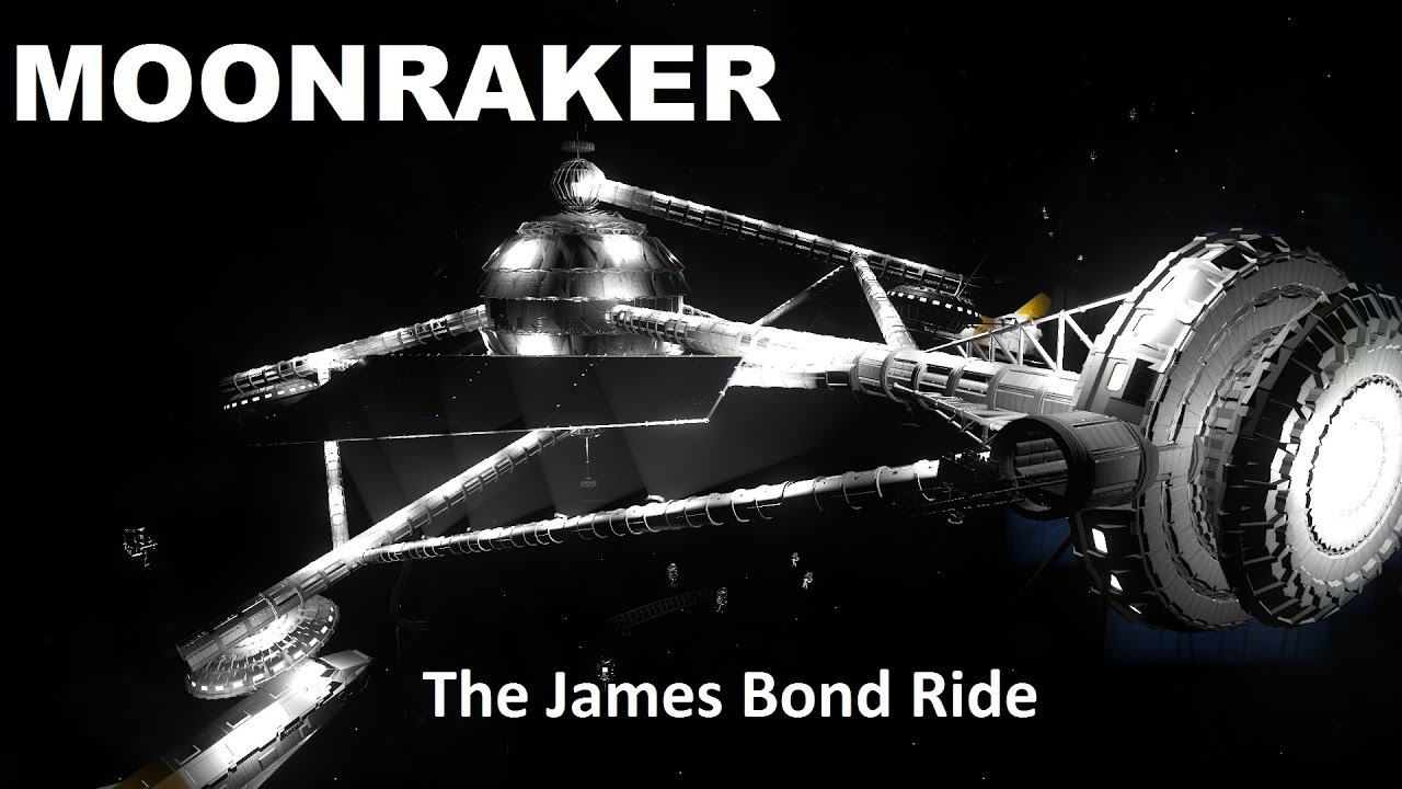 Moonraker - The James Bond Ride (Planet Coaster) - YouTube