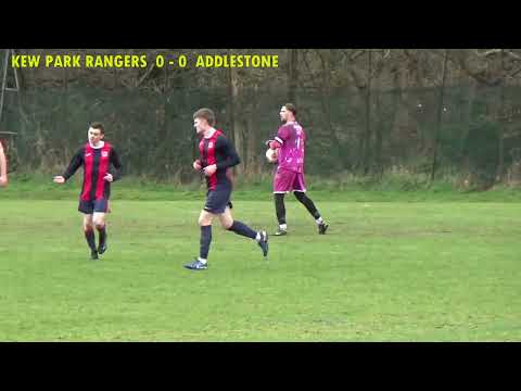 Kew Park Rangers v Addlestone. 22-03-2025. Surrey Intermediate Cup Semi-final.