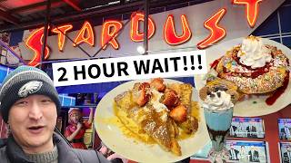 Worth a 2 HOUR WAIT Trying NYC's SINGING DINER! Ellen's Stardust Diner!