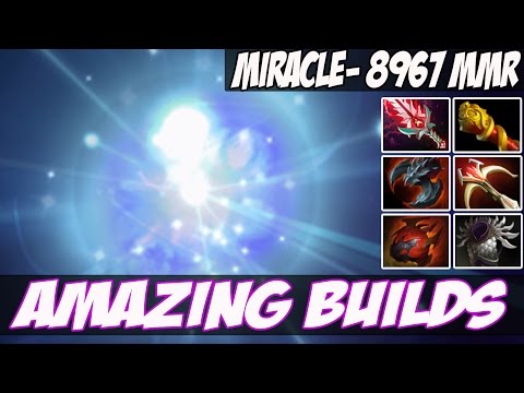 IO OP CARRY -  Amazing Builds vol 33 - Miracle 8963 MMR - Dota 2