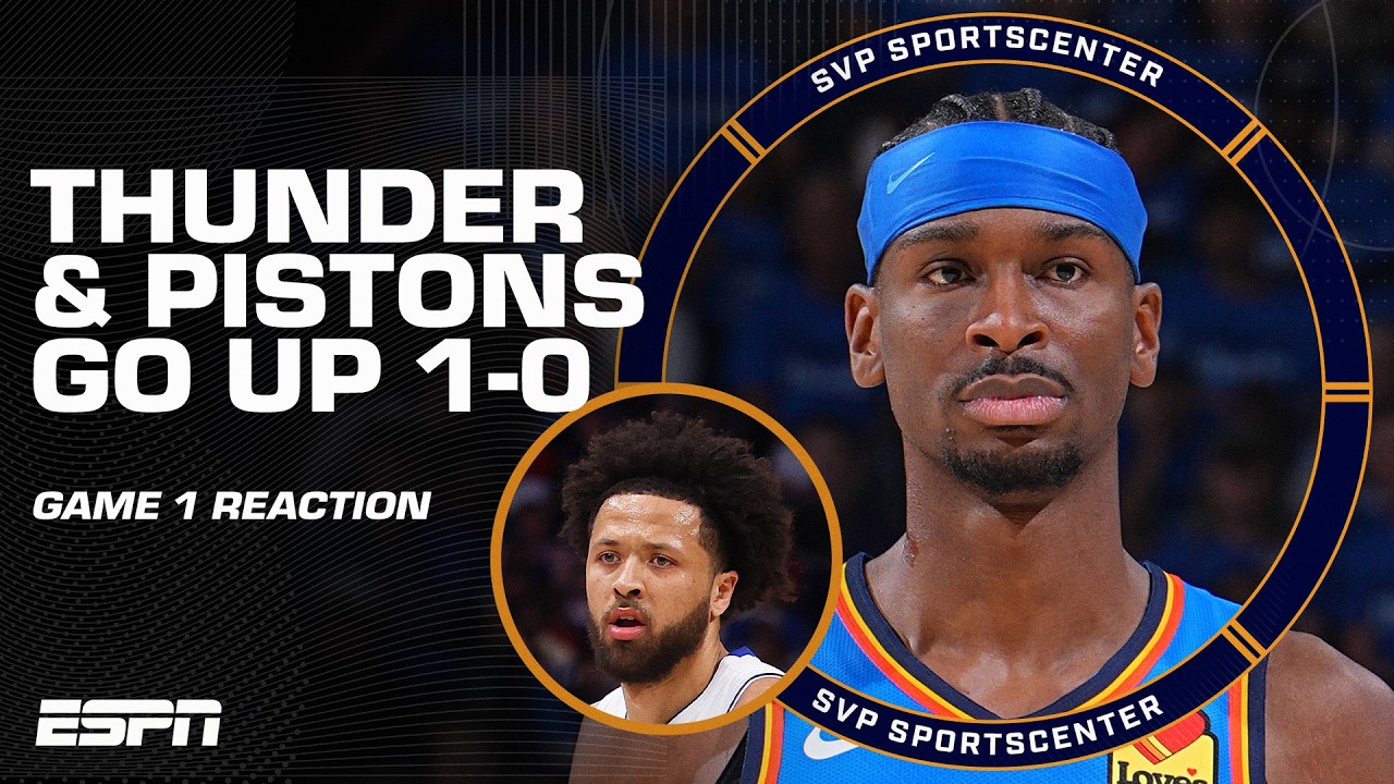 Conference Semifinals REACTION 🍿 Thunder DOMINATE the Lakers & Pistons take down Cavs | SC with SVP
