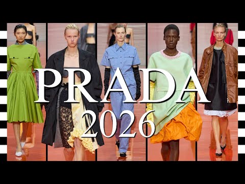 ✔️ PRADA (Прада) модный показ коллекции весна-лето 2026 в Милане