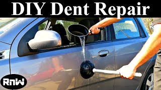 Using Boiling Water and a Plunger to Remove Car Dents - Does it Work?