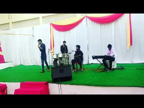 Shubham Sharma live stage performance |infinity rock band| in MITS Gwalior