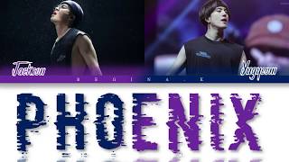 GOT7 ( Jackson &amp; Yugyeom ) - PHOENIX [ Color Coded Rom/Eng/Albanian Lyrics ]