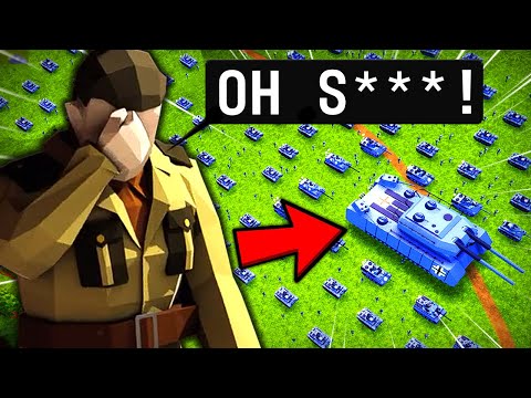 Biggest PANZER ARMY Ever?! Total Tank Simulator WW2 Battle Simulator