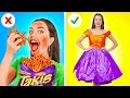 CRAZY CLOTHES HACK FOR POPULAR STUDENT || Cool Trendy Ideas by 123 GO!