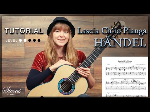 Lascia ch'io pianga, Gitarren-Tutorial mit Karlijn Langendijk