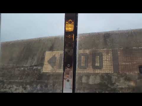 Unique and Up-close view while entering the Panama Canal Pedro Miguel Locks.