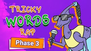 The Tricky Words Song - Phase 3 Phonics (Part 1)!