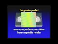 Disney S Anti Piracy PSA Warnings 1994 1995