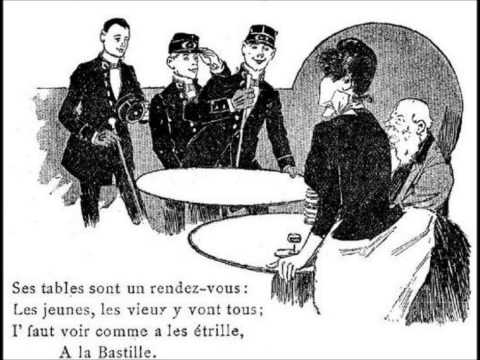 Aristide Bruant - A la Bastille (avec paroles)