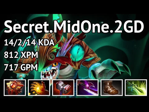 Dota Memories Secret.MidOne.2GD - Slark highlights - Game 3214980113 - Dota 2