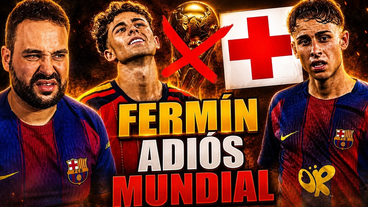 🚨¡DRAMÁTICO! FERMÍN ADIÓS MUNDIAL y TENDRÁ que SER OPERADO ¡QUÉ MALA SUERTE!