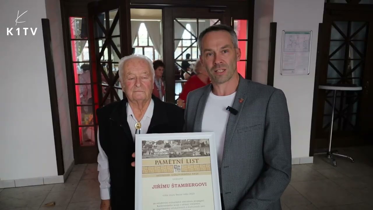 Senior roku 2025 Karlovarského kraje je z Kynšperku nad Ohří