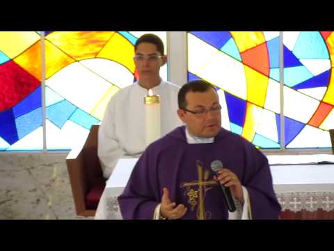 Homilia Pe. Lécio Santos - 22/02/2015 - 1º Domingo da Quaresma - Par. Imac. Coração de Maria
