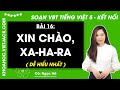 Vở bài tập Tiếng Việt Lớp 5 Bài 16: Xin chào, Xa-ha-ra