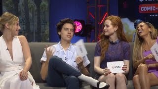 Impressions Game w/ the Riverdale Cast | Comic-Con 2018 | IGN