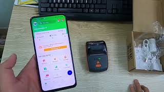Kết nối App Sổ bán hàng máy in nhiệt bluetooth PT220 để in hoá đơn bán hàng trên ĐT Android iphone
