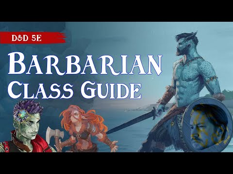 Barbarian Class Guide for D&D 5e 💪 Best Class Design?