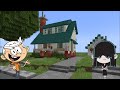 I Built The Loud House In Minecraft Including The Interior