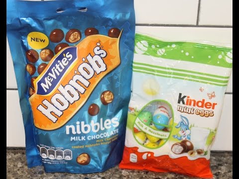 McVitie’s Hobnobs Nibbles and Kinder Mini Eggs Review