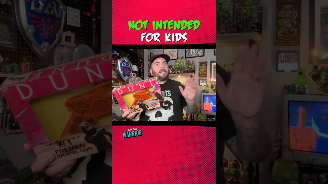 This 80s Movie Was NOT FOR KIDS… But Got Toys Anyway‼️