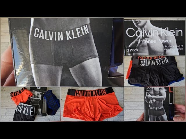 Vídeo relacionado con Calvin Klein Calzoncillos Hip Briefs Hombre Pack de 3 Ropa Interior, Negro (Black W Black WB), M