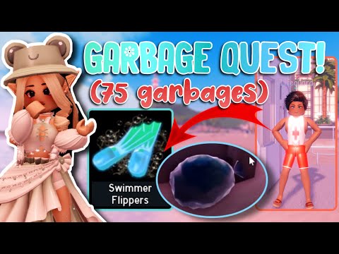Diamond Beach Royale High Trash Quest