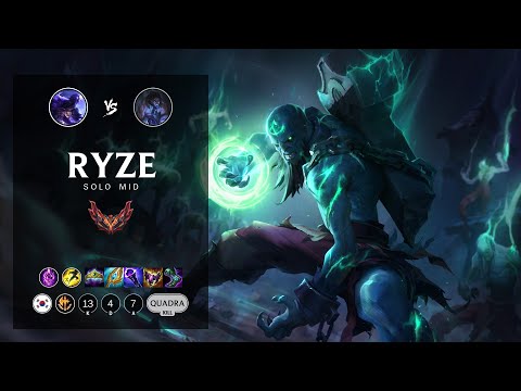 Ryze Mid vs Sylas - KR Grandmaster Patch 12.15